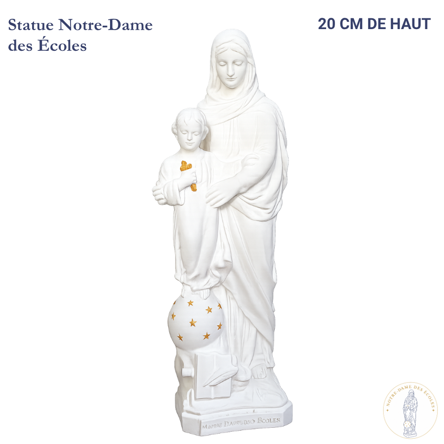 Statue Notre-Dame des Écoles -  20 cm