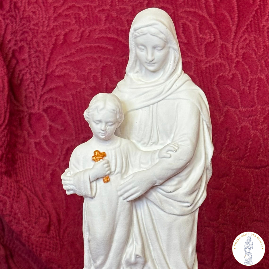 Statue Notre-Dame des Écoles -  40 cm